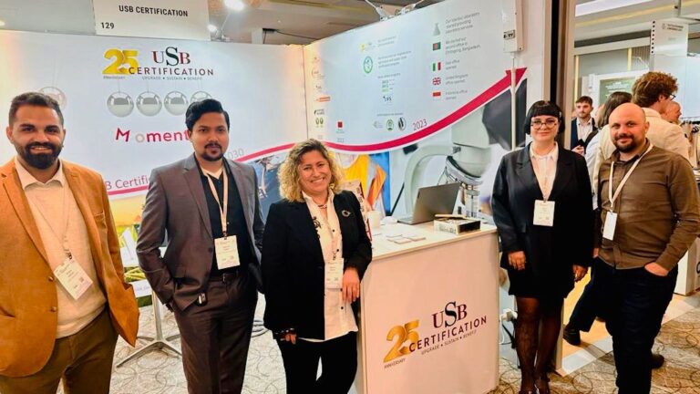 USB Certification Team continues to maintain its contacts at Textile Exchange Conference 2023- London!