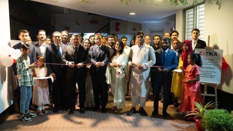 Opening of the New Service Building of TIKA (Turkish Cooperation and Coordination Agency) Dhaka Program Coordination Office