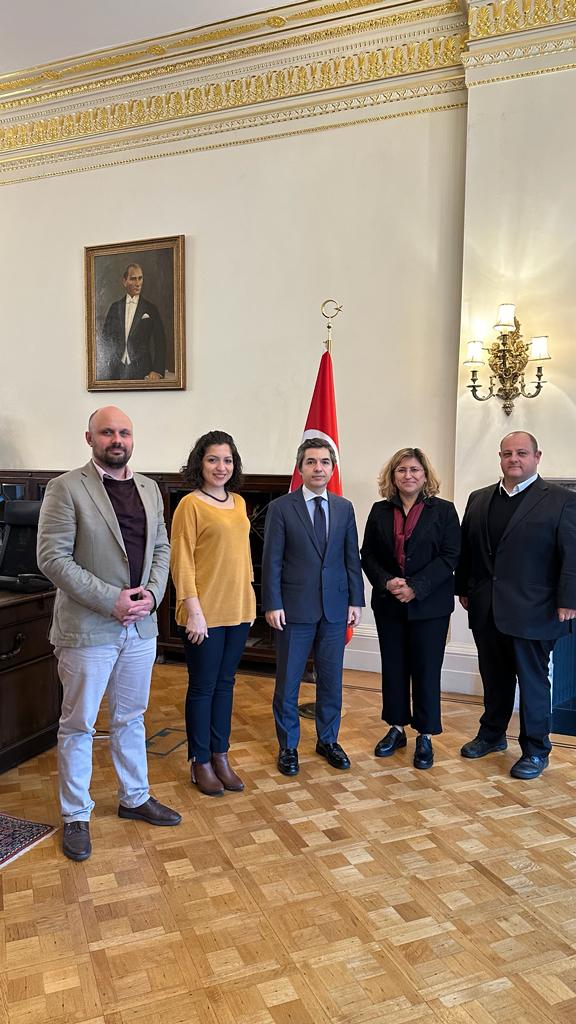 Visit from USB Certification to the Embassy of the Republic of Turkey in London.