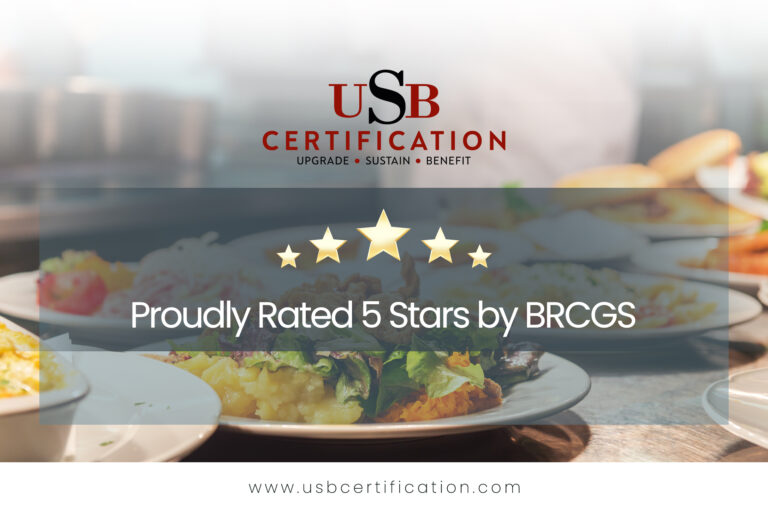 USB Certification 2025 BRCGS CB of the Year – Leading with 5-Star Excellence