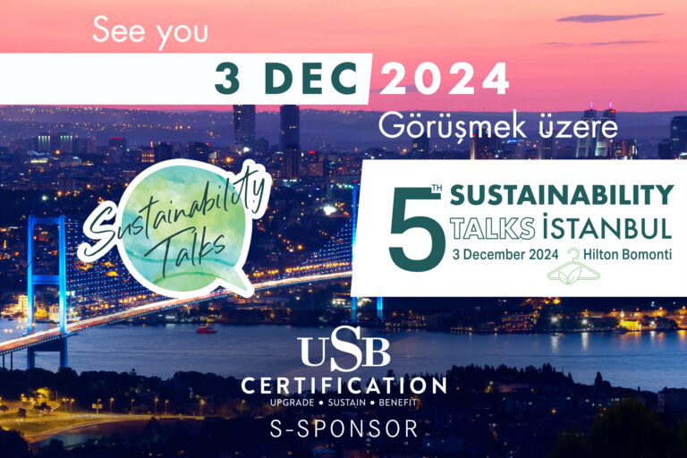 USB Certification Sponsors Sustainability Talks Istanbul 2024
